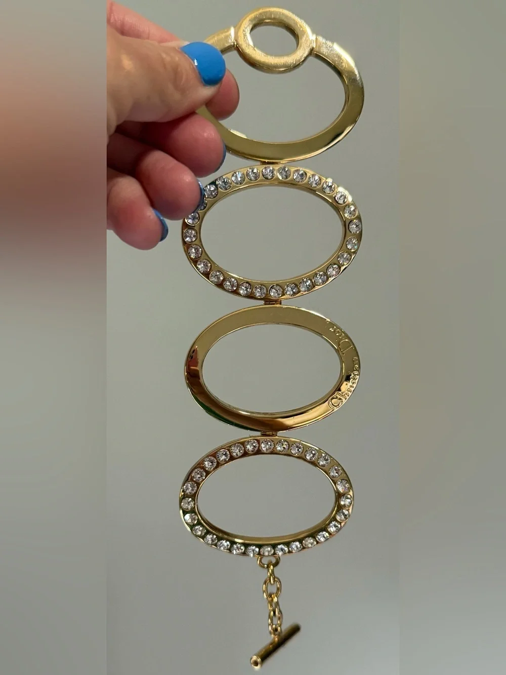 Christian Dior vintage oval bracelet
